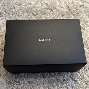 AMIRI box with dust bag